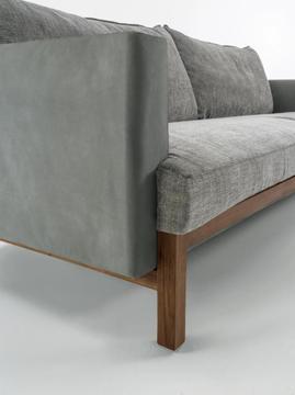 MAOLI - 2 seater fabric sofa by Riva 1920 - view 3